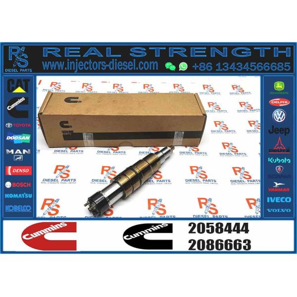 2058444 for Cum Mins Engine Sca Nia Diesel Engine Factory Wholesale Assy Auto Engine Parts Diesel Common Rail Fuel Injector