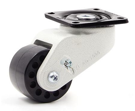 4EA 2400kg KT Universal Caster Wheels adjustable High Impact Strength