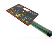 Silver Conductive Circuit Tactile Button Switch For Ocean Monitor
