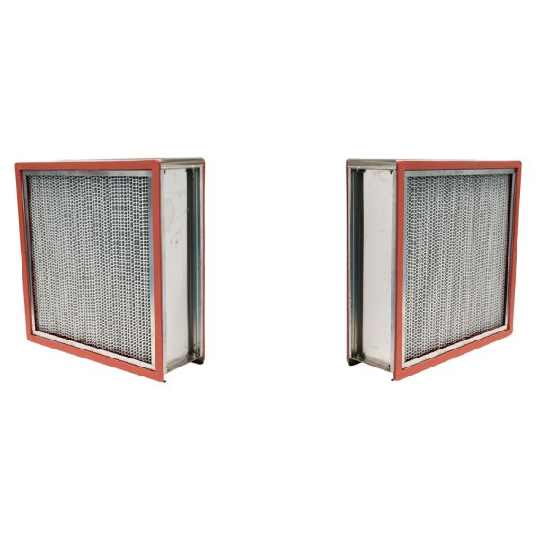 Высокотемпературный воздушный фильтр 15.6㎡ HEPA большая зона фильтра для фабрики еды