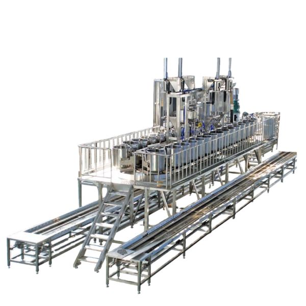 High Productivity LUOKE European CE Full Automatic Tofu Machine No Mould No Cloth