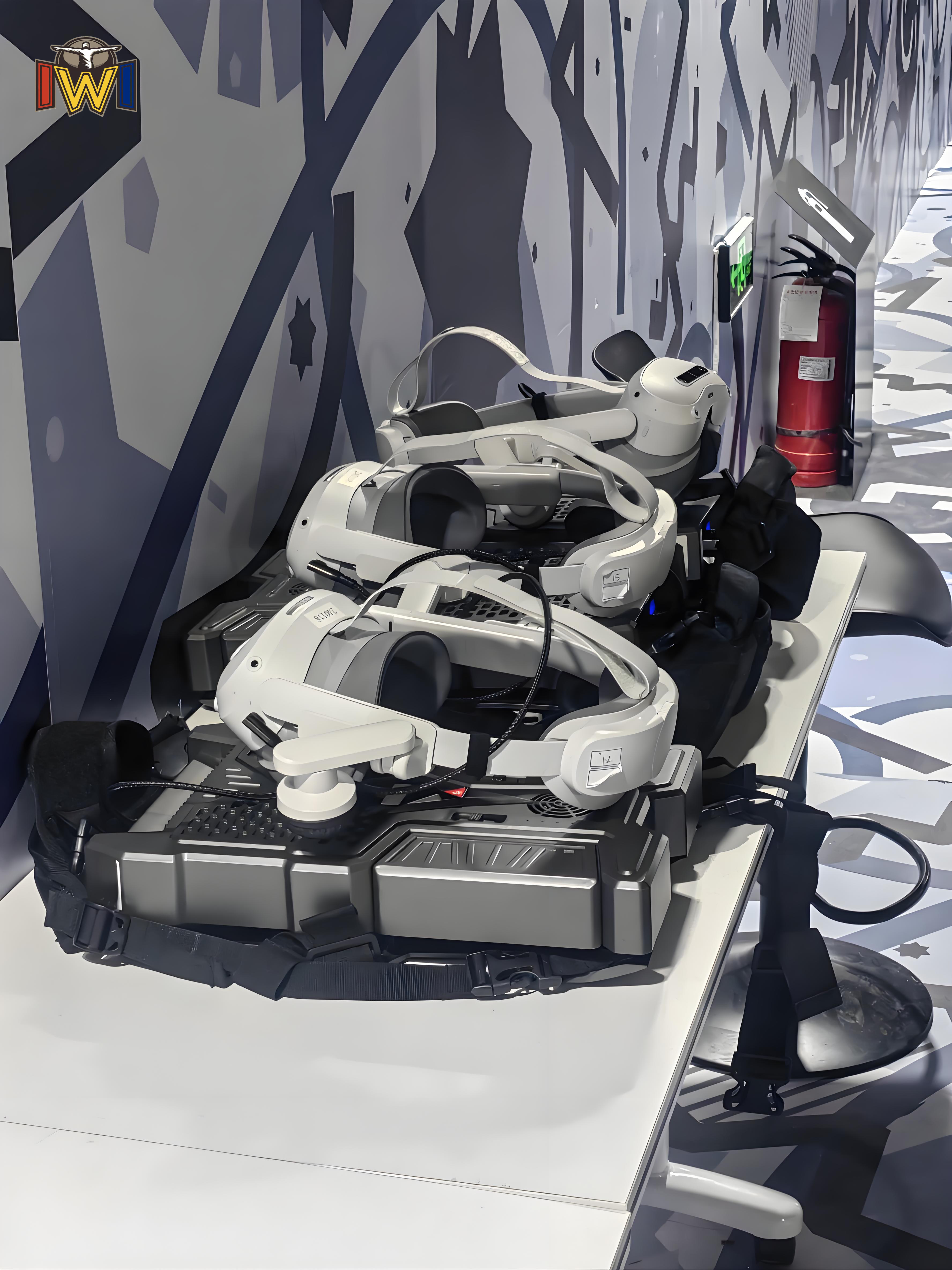 XR Space Game with 10 Minute Sessions, Compact Footprint, and High Throughput for Location Based Entertainment