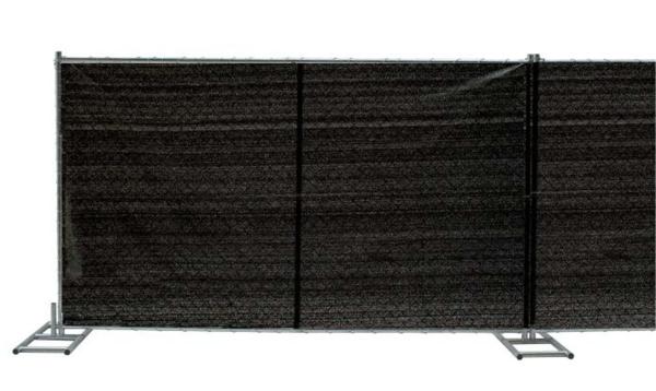 chain link temporary construction fence panels 6FT X 10F Mesh 2 3/8  x 2 3/8 ( 60mm x 60mm ) x 12 gauge wire