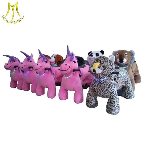 Hansel  used coin operated steel frame animals zippy pets rides for sale