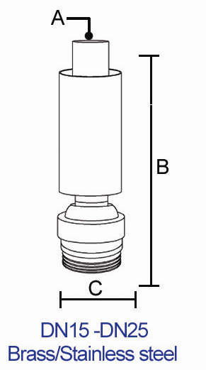 Cabezas de espray mezcladas de la fuente de agua de la boca de jet de la fuente de la trompeta del aire grande de cobre amarillo