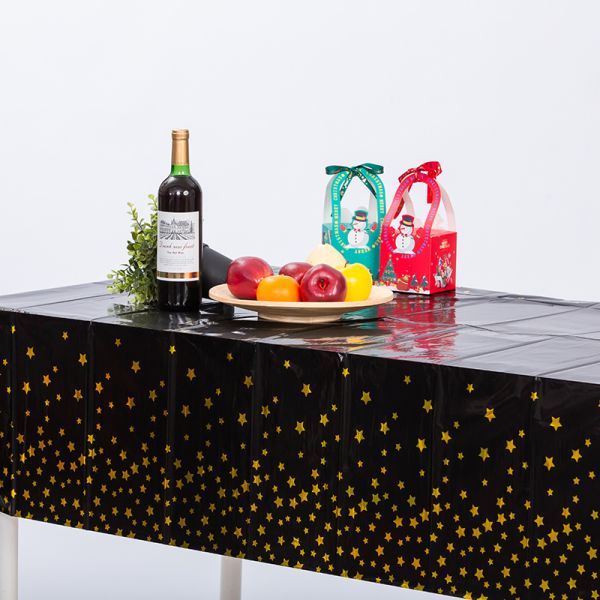 Покрытие для обеда на открытом воздухе одноразовое столовое полотно стильный прямоугольник для банкетов и вечеринок долговечный