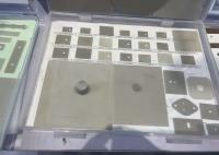 Tolérance 0,005 mm Substrate en céramique pour les optocommunications Disque de nitrure d'aluminium pour le paquet IGBT