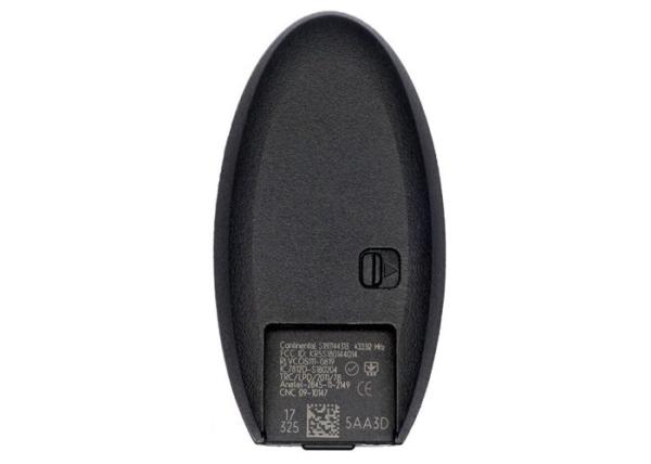 Nissan Proximity Remote Key PN 285E3-5AA3D FCC ID KR5S180144014 S180144313