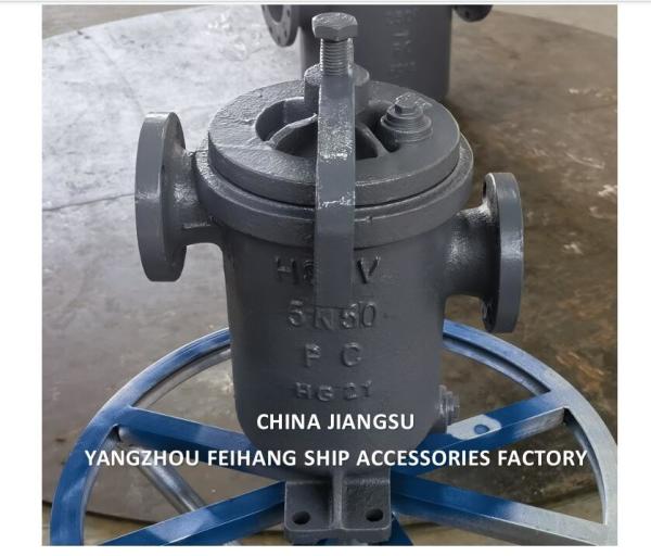 Marine Simplex Fuel Strainer JIS F7209 5K-125A JIS F7209 CAST IRON BODY STAINLESS STEEL FILTER ELEMENT