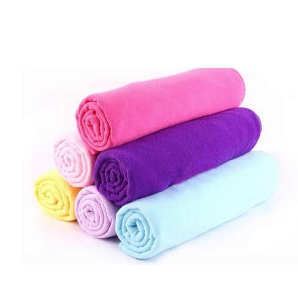 Different sizes weight microfiber towel for bath, face, hair, waxing, pedicure, sport, spa