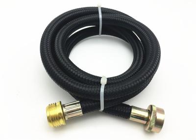 conjunto de mangueira preto material da máquina de lavar de 10MM SBR com a fibra trançada