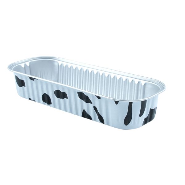 Sample Freely Provided Golden Aluminum Foil Lunch Box for Durian Take-out Packaging