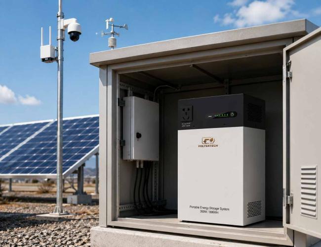 300W 896Wh Off Grid Solar Energy Storage System LiFePO4 Micro Node