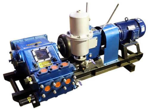 High Load Moment 560 kg Three Cylinder Reciprocating Single Acting Piston Pump Bw 150 Mud Pump