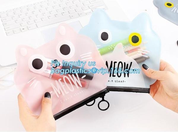 OEM plastic vinyl slider zipper pouch zip lock bags, Slider Zip Bags Vinyl Envelopes Clear Zipper Bag suppliers