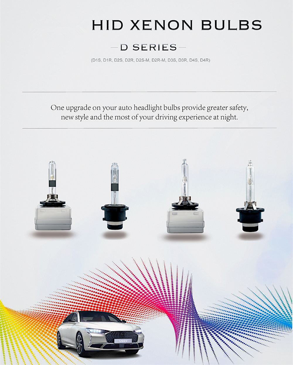 D4R HID Xenon Headlight Bulbs