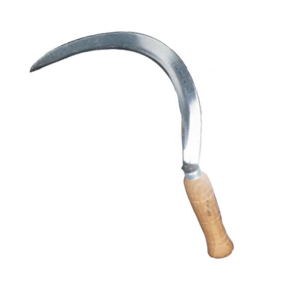 Customized OEM Support S32 Grass Sickle with 1.5MM Blade Thickness and Round Handle