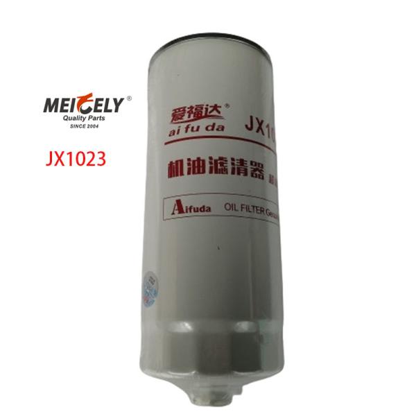 Filtros de óleo novos JX1023 430-1012240 para camiões pesados