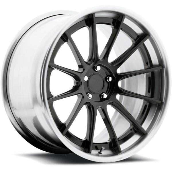 gloss candyblack-brushed gloss clear stepped and flat lip 18 inch 19 inch 5x112 cars wheels
