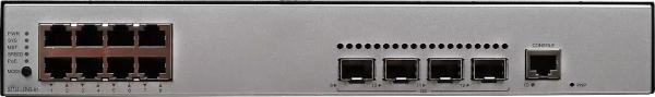1U Stackable Ethernet Switch S5735-L8T4S-A1 with QoS SNMP Wireless AP Router Features