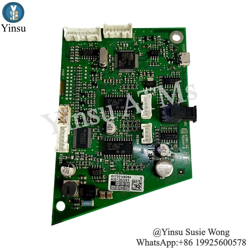 01750149264 ATM Machine Parts Wincor C4060 Cineo Shutter 1750143750 Control Board 1750149264