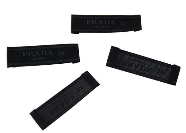 Eco friendly Labels Veins / Patterns Crochet Printed For Kids Clothing