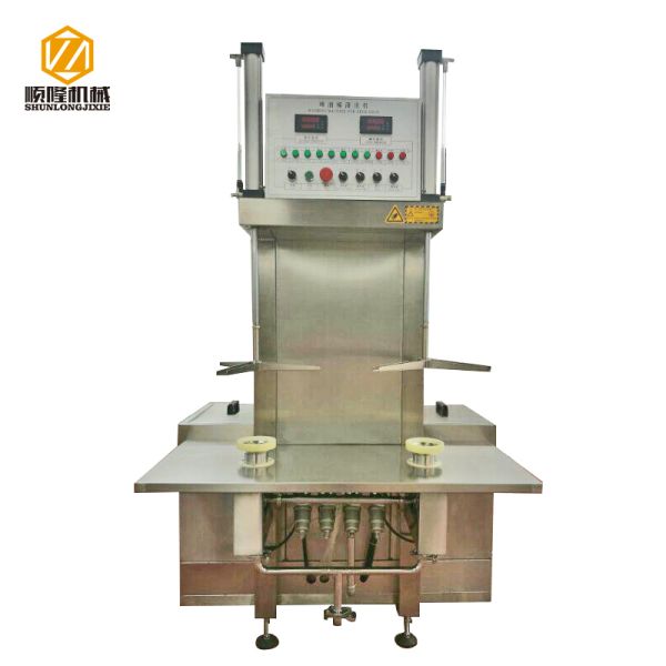 Double Head Automatic Keg Washer Stainless Steel With Steam Sanitization