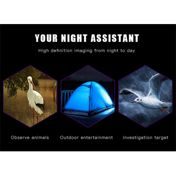 35mm 8X35 Night Vision Binoculars For Day And Night 200m Digital Recording