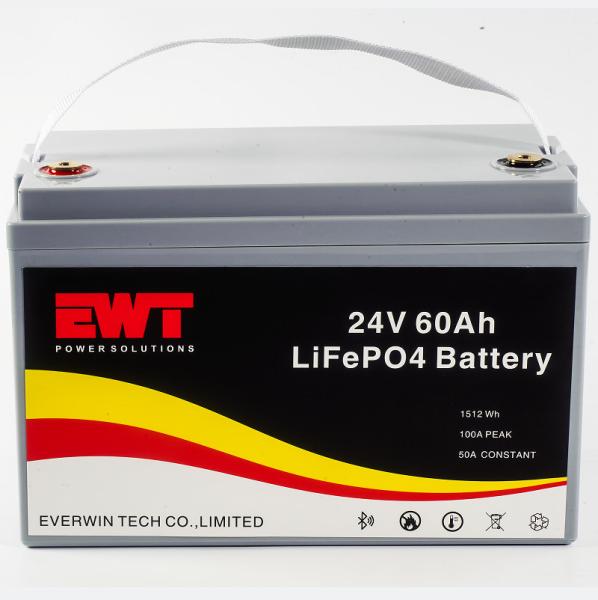 EWT 24V 60AH Lifepo4 Pacote de Bateria Motos Elétricas Pacote
