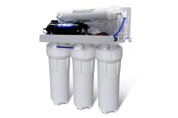 50G Auto Flushing Water Purifier System 10 Inch 5 Micron PP First Stage