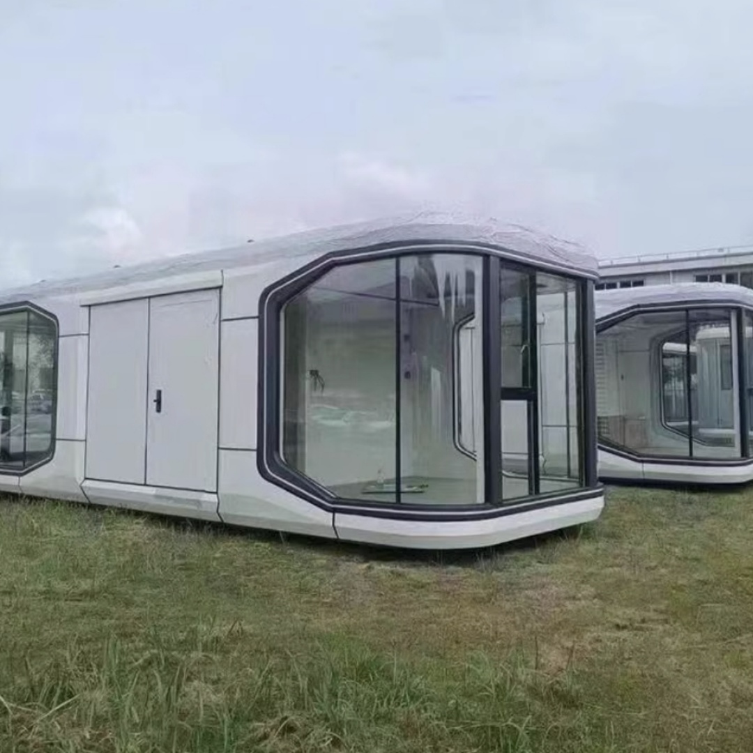 Luxury Space Capsule Hotel Cabin Prefab House with Noted Features