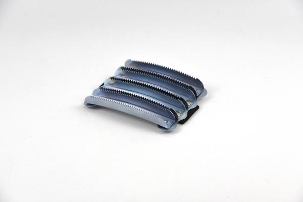 Metal Horse Grooming Curry Comb 12.7cm * 10cm Stainless Steel Without Handle