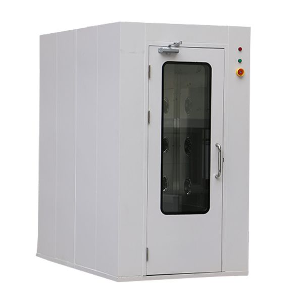 AC220V/3P/50Hz Air Shower Room with 13-25M/S Wind Speed and Powder Coated Steel