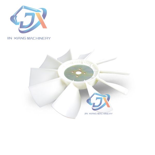 Excavator Engine Air Conditioner Fan Blade 6D31 with 10 Additional Fan Blades Construction Machinery Parts