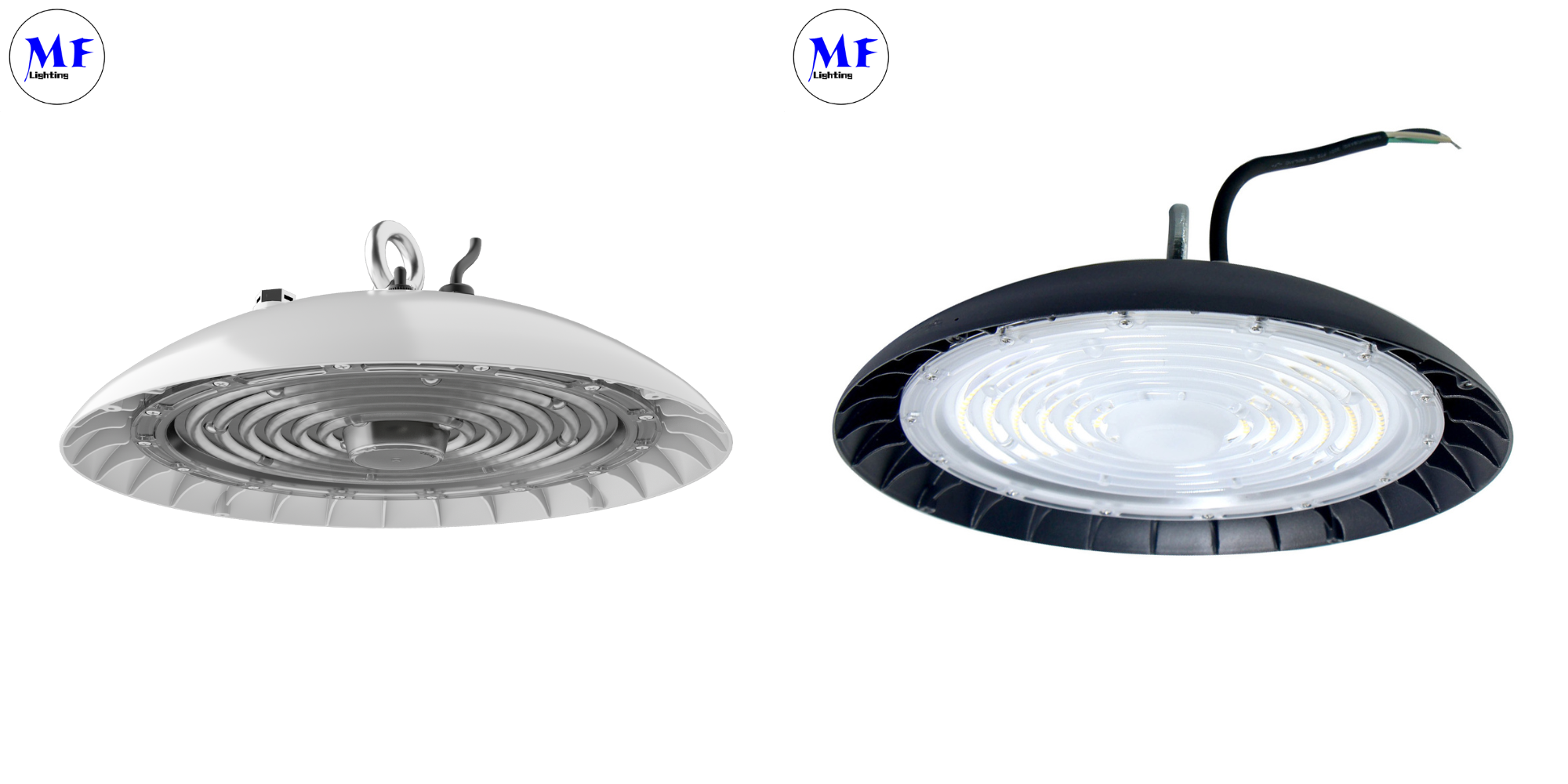 Высокий свет приведенный залива для еды промышленная реклама привела высокое освещение залива привел высокое приспособление освещения склада залива