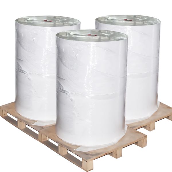 Custom Direct Thermal Label Paper Roll Waterproof Oil Proof Scratch Proof