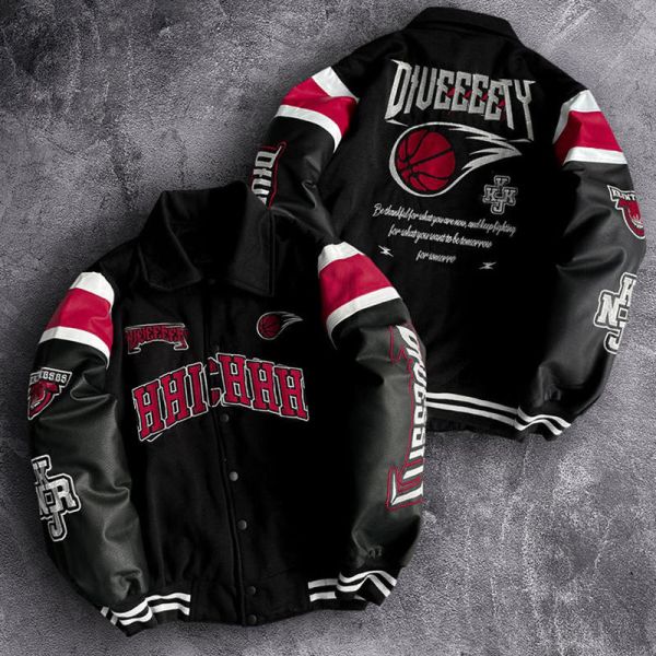 Manufacturer Varsity Wholesale High Quality Letterman Jacket Men Custom Vintage Streetwear Winter Blank Varsities Button Jacket