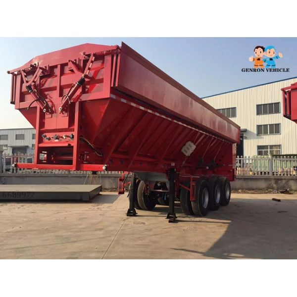 Лист весны Crawler песчаника 35cbm сброса трейлеры Semi