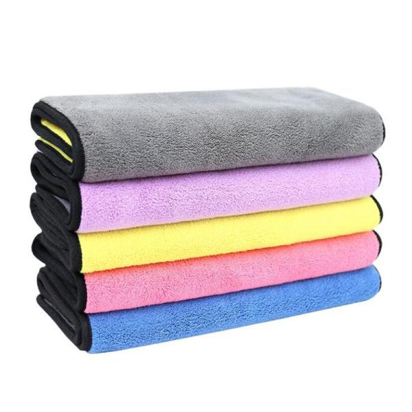 Mildew Proof Absorbent Car Drying Towel Easy Carrier Microfiber Car Cleaning Cloth