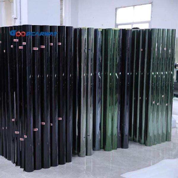 Жилое украшение окна серебряный синий оттенок стеклянная пленка конфиденциальности