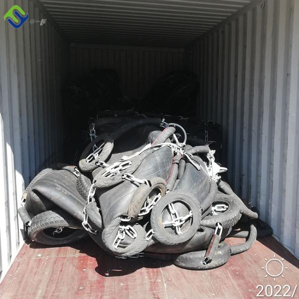 LNG Ship Boat Defence Marine Pneumatic Rubber Fender D3.3L6.5m