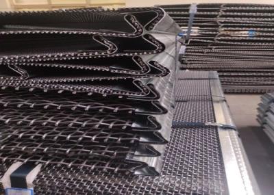 Construção resistente da resistência de desgaste da rede de arame da tela de vibração do Weave liso