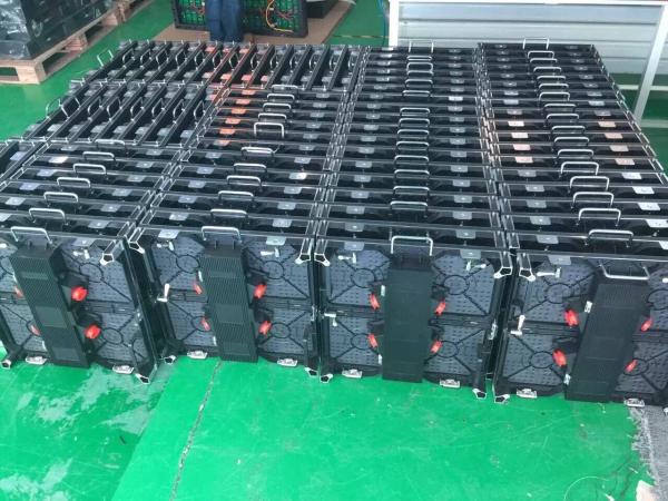 Long lifespan full color led display screen , video hd p10 outdoor led display