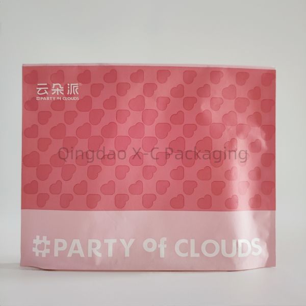 Biodegradable Reusable Cotton Paper Bag For Packing With Custom Twist Handle