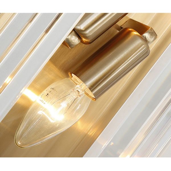 Стена Кристл нержавеющей стали AC220V современная освещает ясный расположенный ярусами Sconce стены Кристл