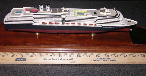 Holland America Westerdam Coast Guard Boat Models ABS Hand Carving Anchor Material