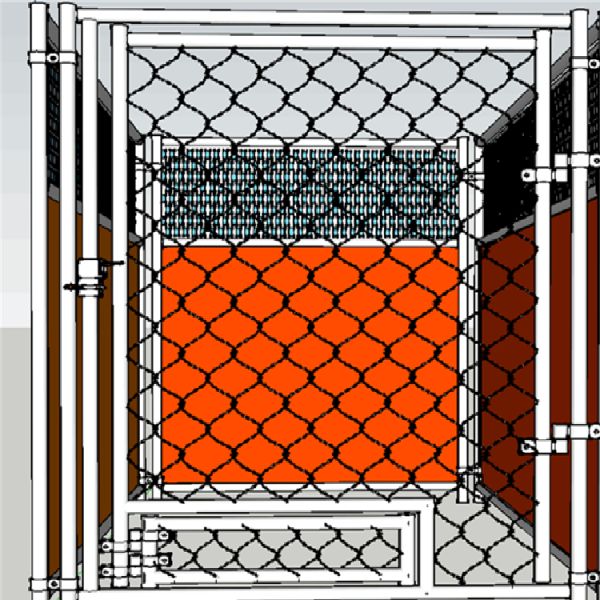 OEM 25 футовый цепной забор с цепной связью фермы