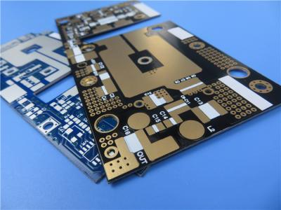 RF-60TC PTFE Based 60mil Coating RF Circuit Board Hasl Surface Finish