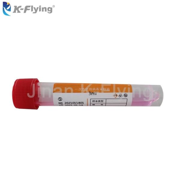 Non Inactivation Medical Consumable Products Disposable Virus Sampling Tube