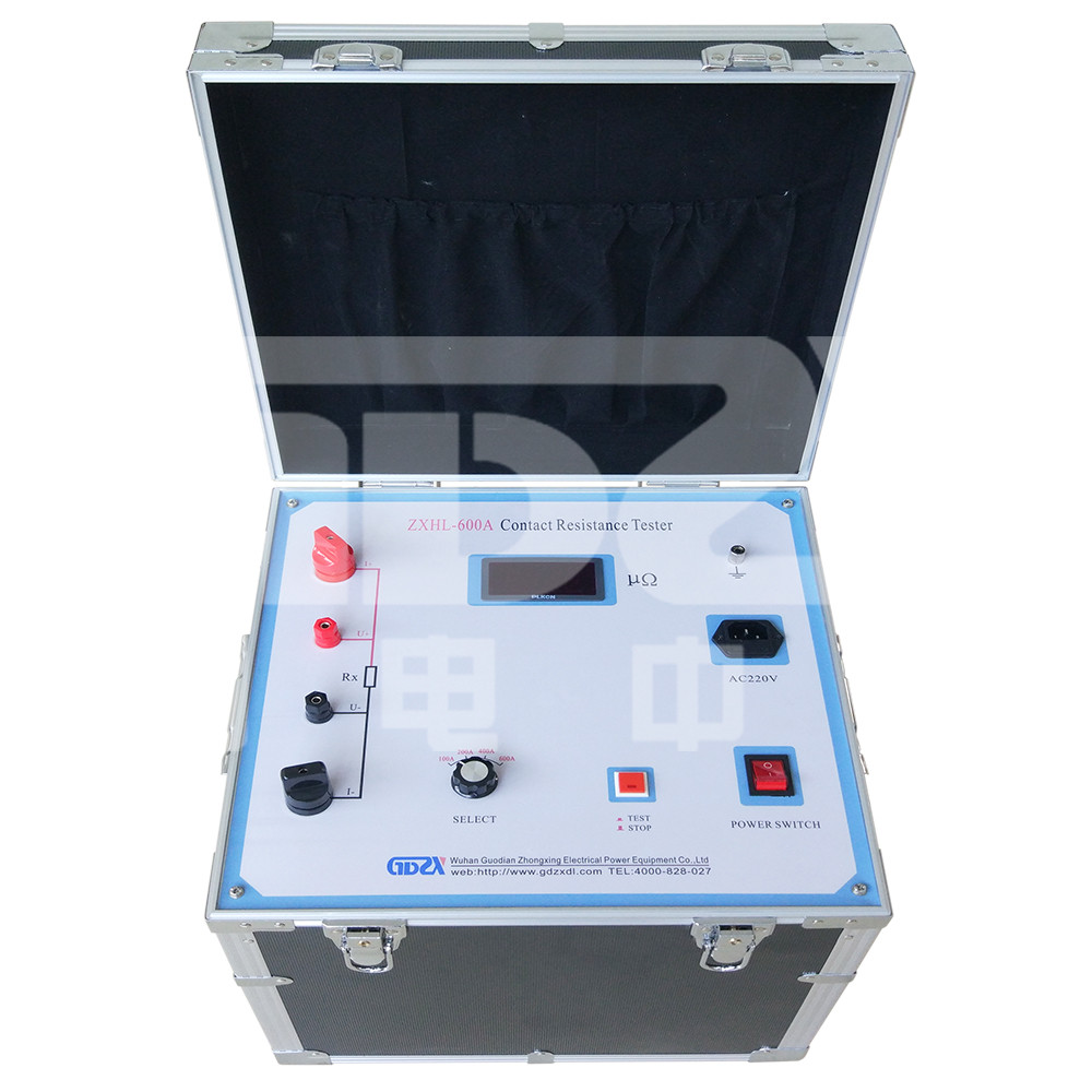 ZXHL-600A DC 600A Испытатель контактного сопротивления для измерения цепей коммутаторов